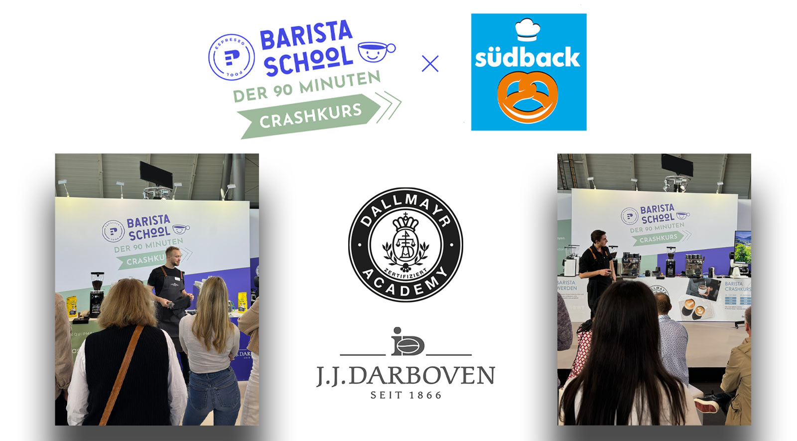 EspressoPool Barista School – der 90 Minuten Crash-Kurs auf der Südback 2024 – Ein voller Erfolg!